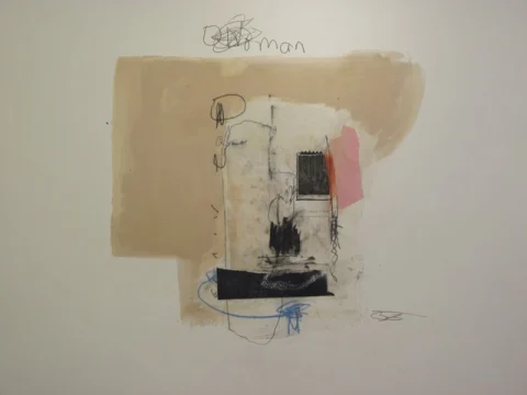 wax 1409, Wax on paper by TL Lange
