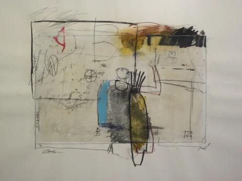 wax 1310, Wax on paper by TL Lange