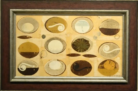 Abstract III, Mixed media by Belingheri