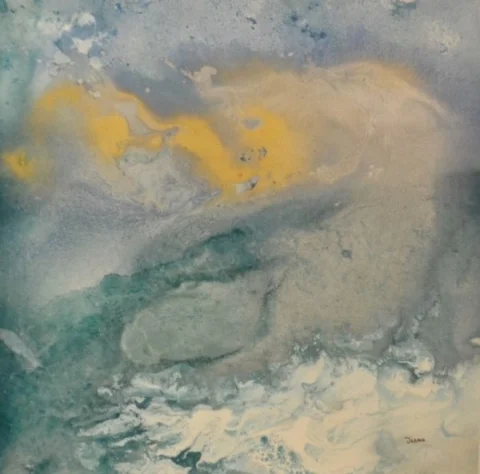 Amorphorous I, Acrylic on canvas by Jason Jarava