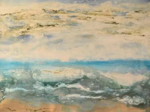 Adulation, Acrylic on canvas by Jason Jarava