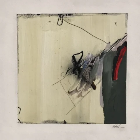 1572 x-16, Wax on paper by TL Lange