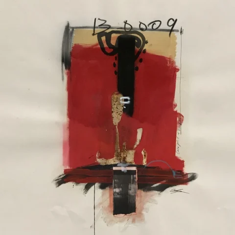1367 x-25, Wax on paper by TL Lange