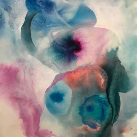 Soft Touch II, Acrylic on canvas by Jason Jarava