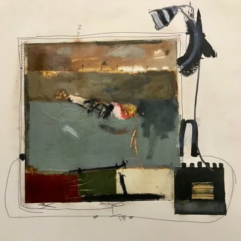 LTOP 727, Wax on paper by TL Lange