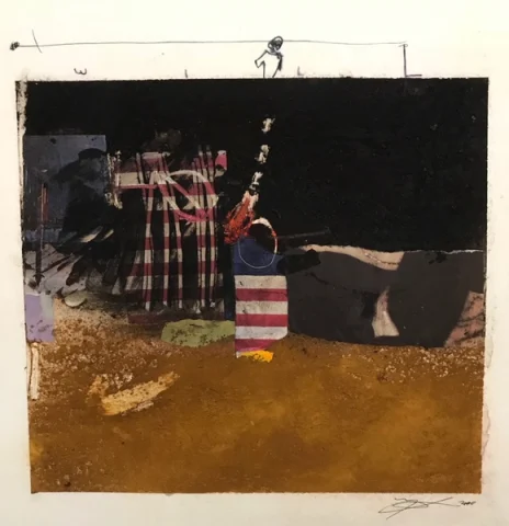 LTOP 323, Wax on paper by TL Lange