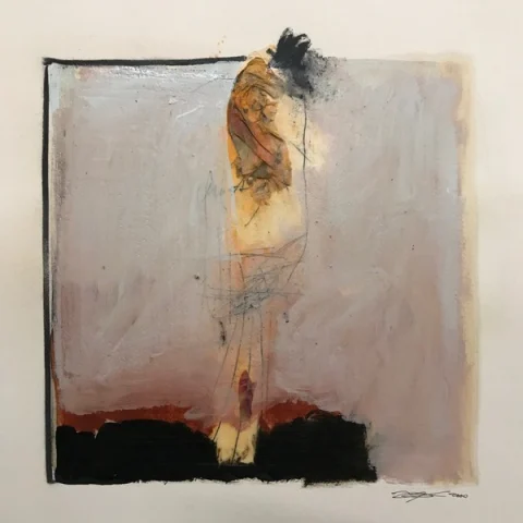 LTOP 347 FG, Wax on paper by TL Lange