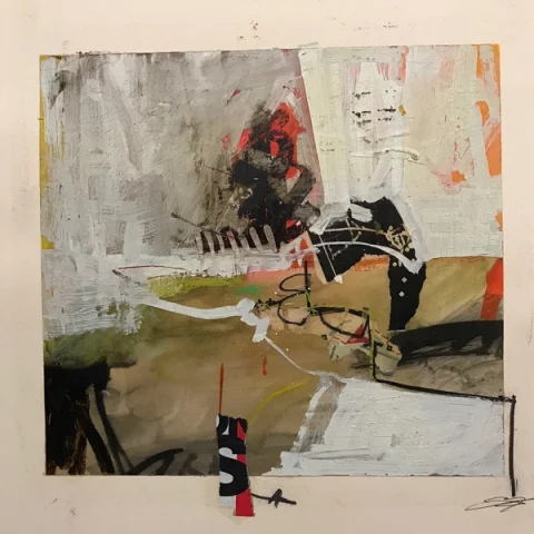 LTOP 582 AAB, Wax on paper by TL Lange
