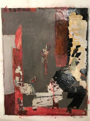 LTOC 559, Wax on canvas by TL Lange