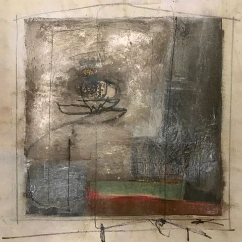 LTOC 441 D, Wax on canvas by TL Lange