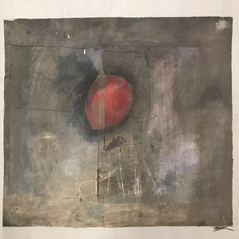 LTOC 445, Wax on canvas by TL Lange
