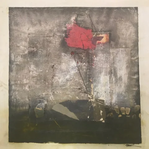 LTOC 447 D, Wax on canvas by TL Lange