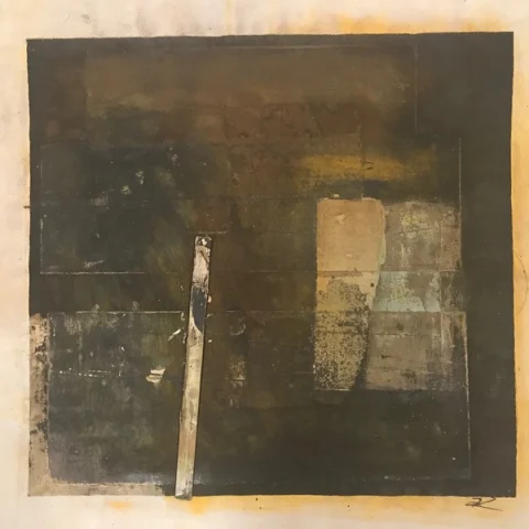 LTOC 438, Wax on canvas by TL Lange