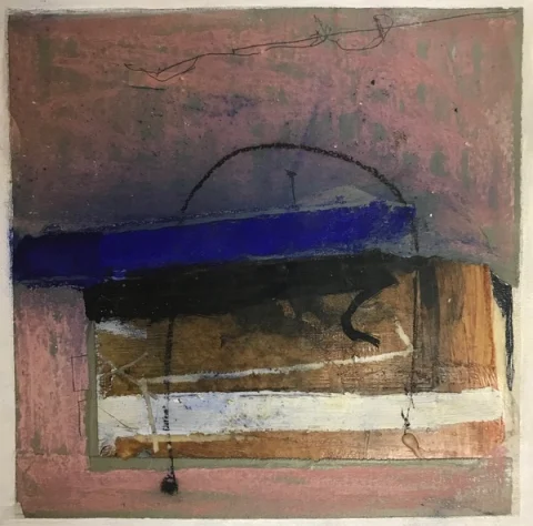 LTOC 555, Wax on canvas by TL Lange