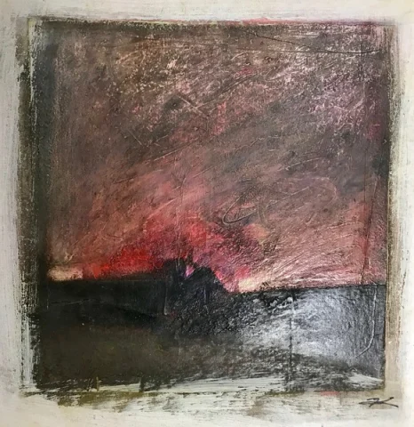 LTOC 391 AA, Wax on canvas by TL Lange