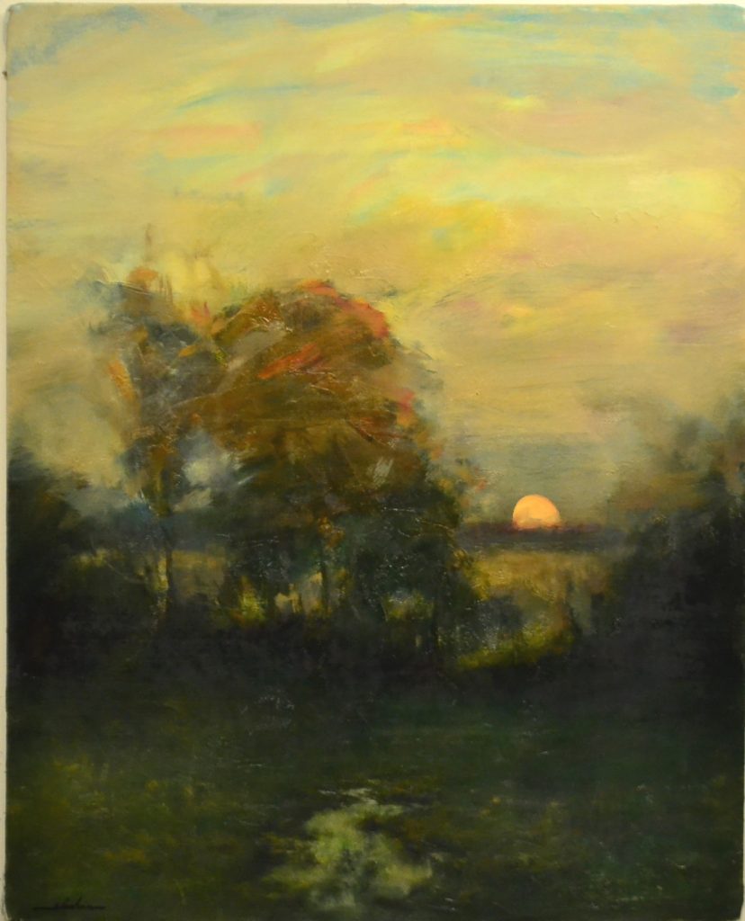 Untitled, Oil on canvas by Dennis Sheehan