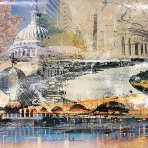 Washington DC by Margaritte Antillion