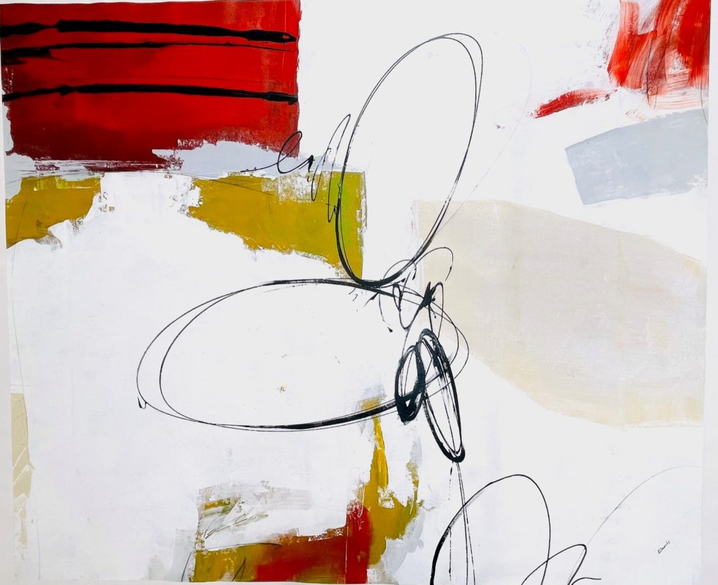 Never Ending Thought IV, Acrylic on canvas by Sydney Edmunds