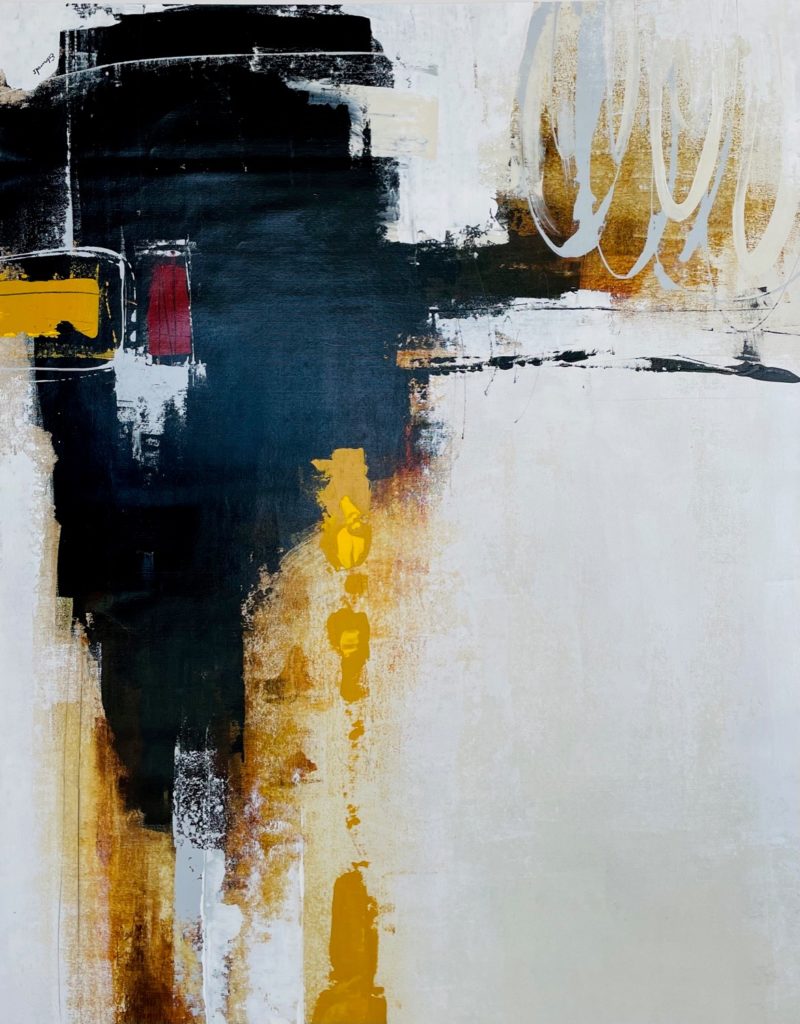 Where It Belongs II, Acrylic on canvas by Sydney Edmunds