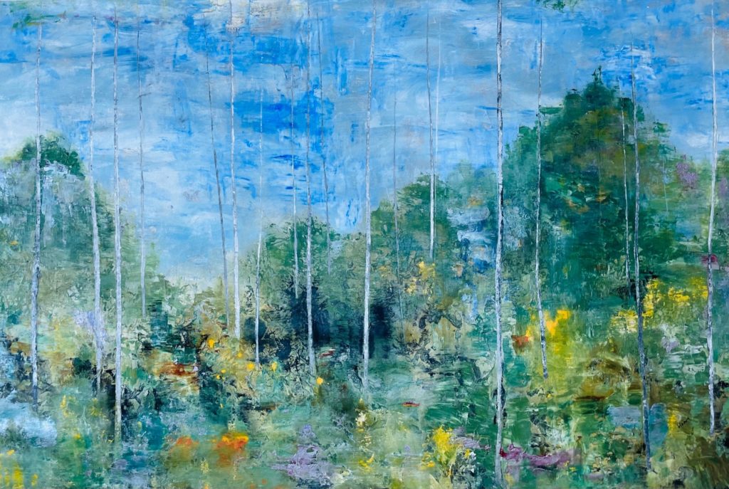 Dreamy Treescape III by Alexys Henry