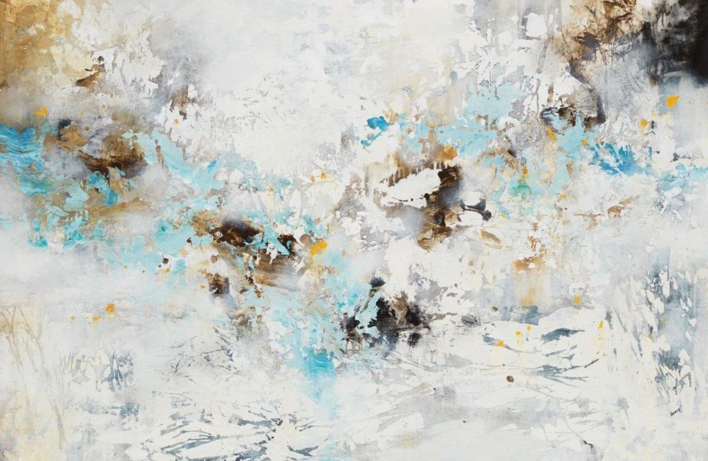 Sand and Sky, Acrylic on canvas by Alexys Henry