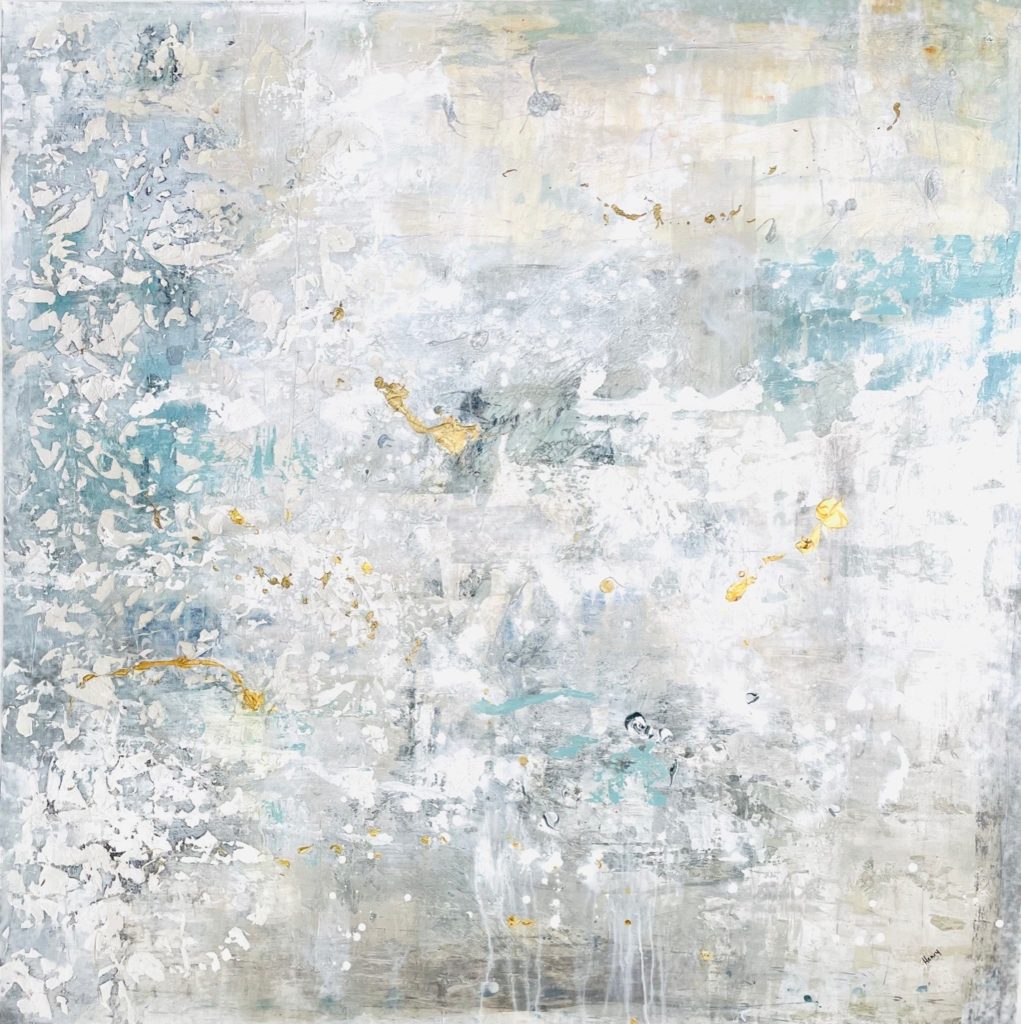 Structures Play, Mixed on canvas by Alexys Henry