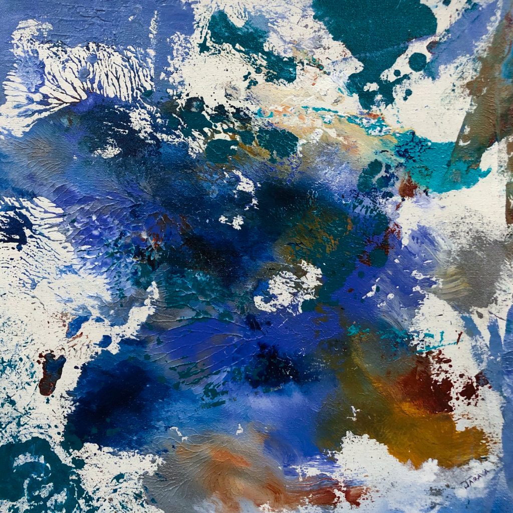 Discovery I, Acrylic on canvas by Jason Jarava