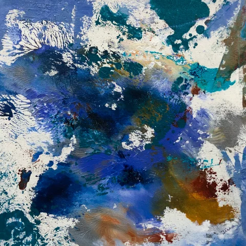Discovery I, Acrylic on canvas by Jason Jarava