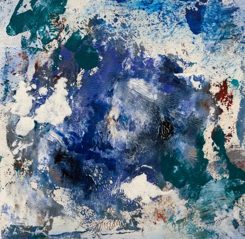 Discovery II, Acrylic on canvas by Jason Jarava