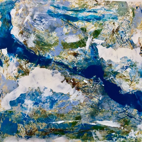 The Conductor, Acrylic on canvas by Jason Jarava