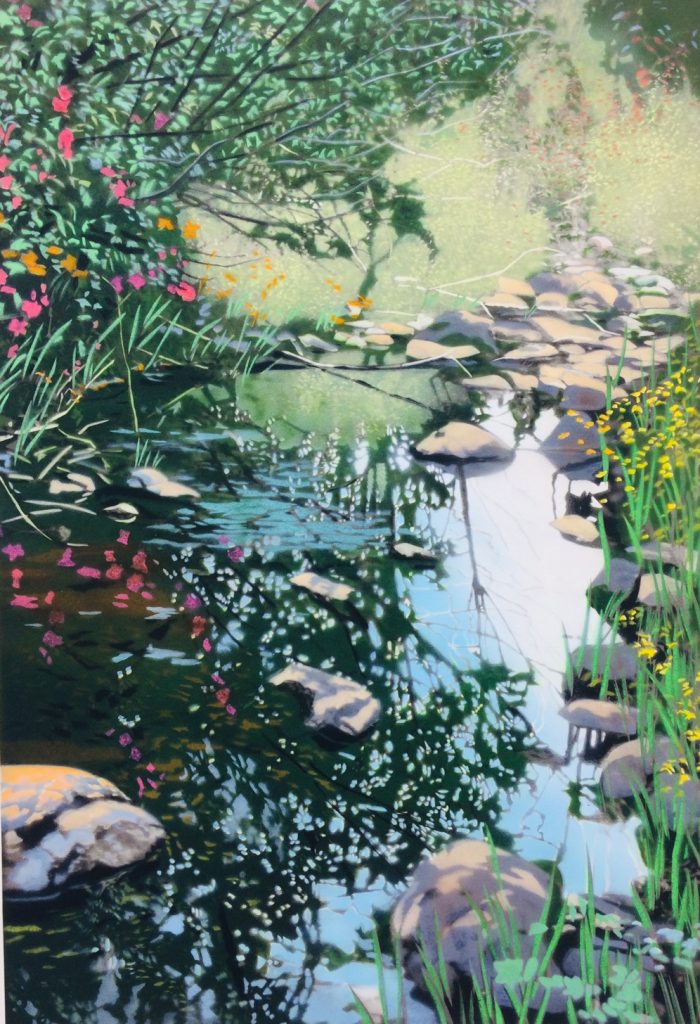 Winding Meadow litho by David Kessler