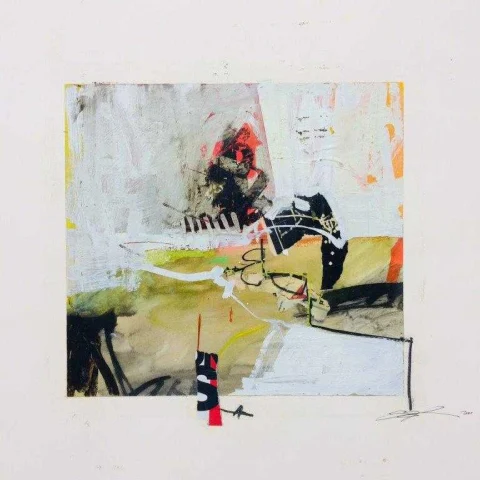 LTOP 582, Mixed on paper by TL Lange
