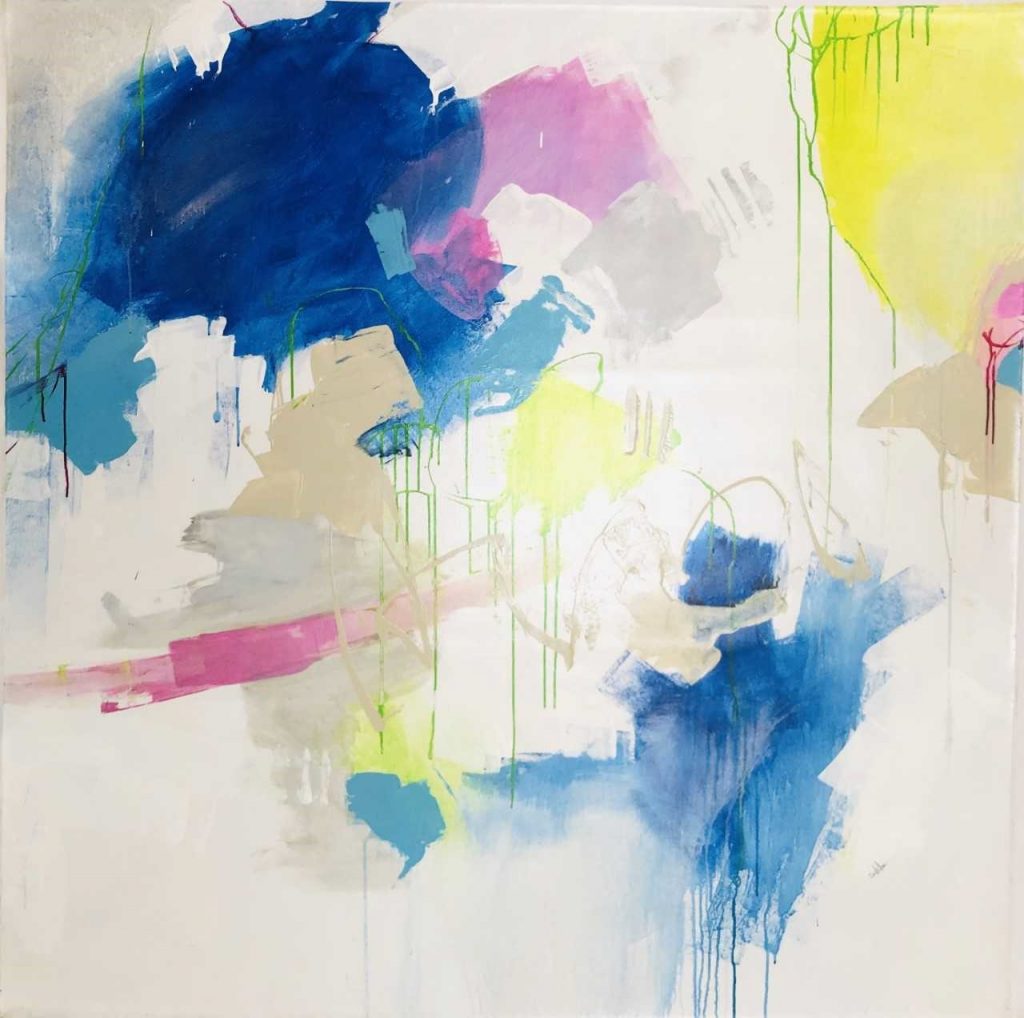 Hypothesis, Acrylic on canvas by Joshua Schicker