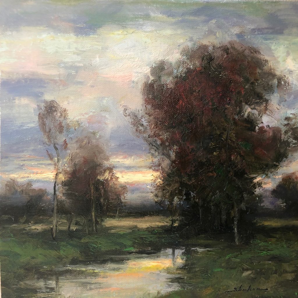 Untitled (20120901), Oil on canvas by Dennis Sheehan