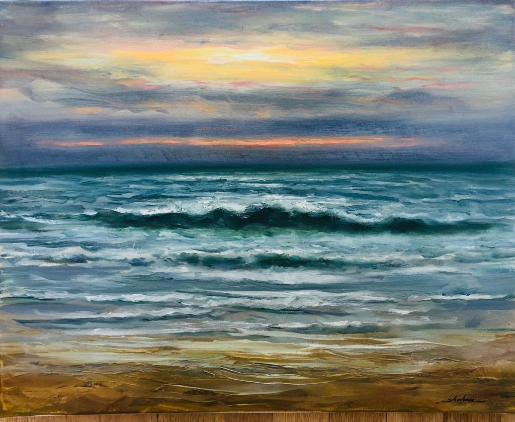 Untitled (20120912), Oil on canvas by Dennis Sheehan