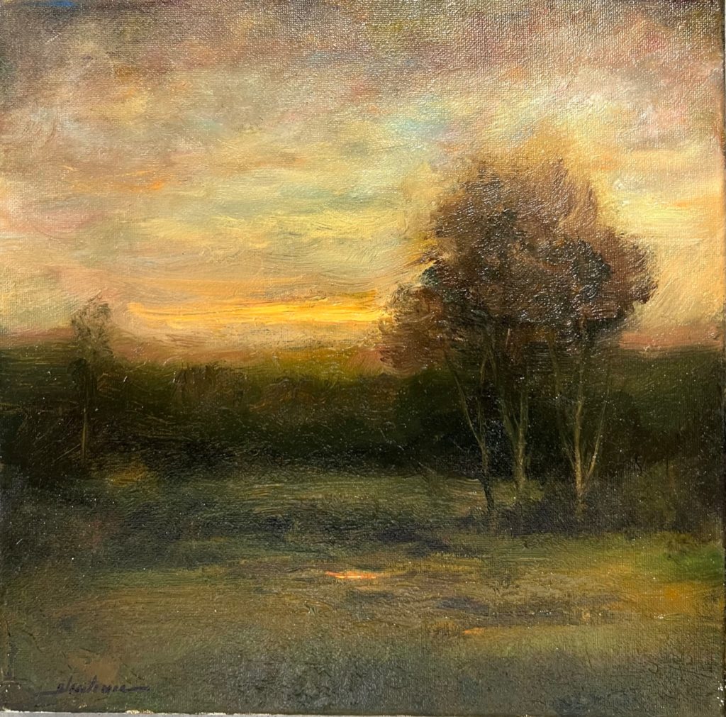 Untitled (22082607), Oil on canvas by Dennis Sheehan