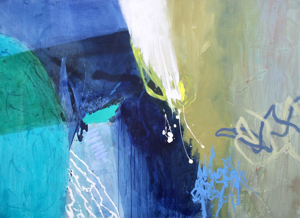 Now Sea Now Sky 2d by Allison Stewart