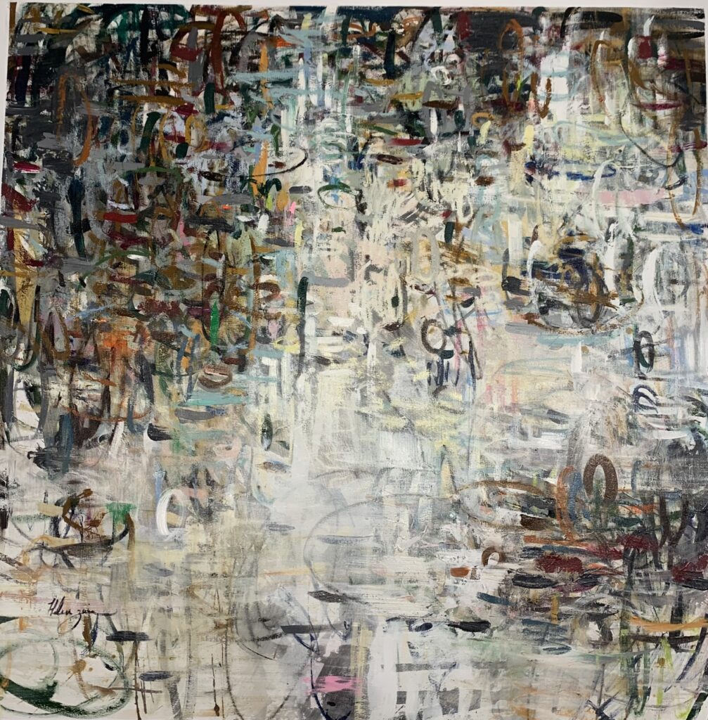 Vision Landscape XX, Mixed on canvas by Helen Zarin