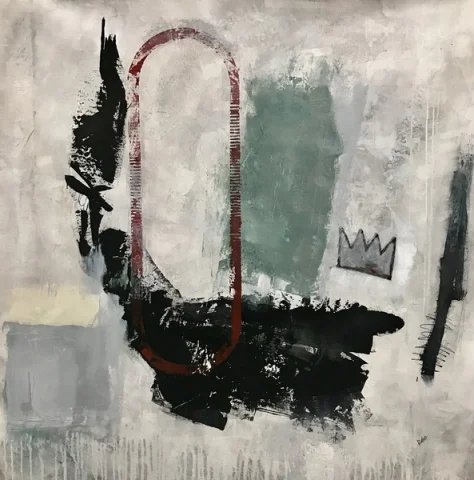 King for a Day, Acrylic on canvas by Clayton Rabo