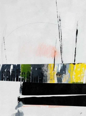 Lost in the Moment II, Acrylic on canvas by Clayton Rabo