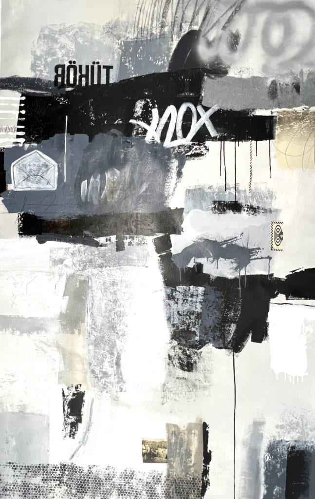 Summer Ends Today II, Acrylic on canvas by Clayton Rabo