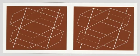 Folio I Folder 3-2 by Josef Albers
