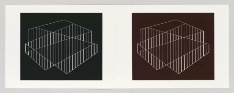 Folio II Folder 6-2 by Josef Albers
