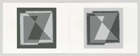 Portfolio II Folio 30, Paper by Josef Albers