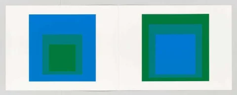 Portfolio II Folio 33, Paper by Josef Albers