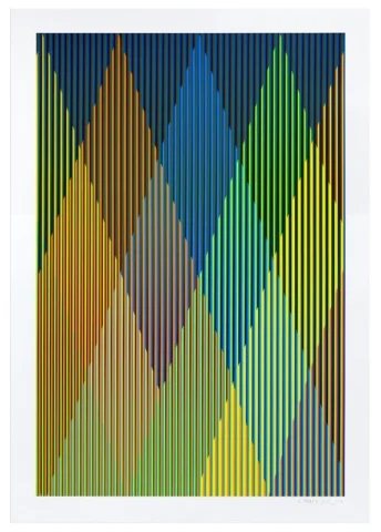 Cruz 3 by Carlos Cruz-Diez